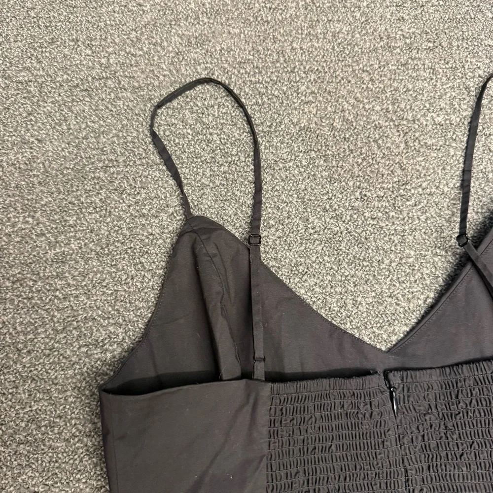 Aritzia Babaton Looksee Poplin Dress in Black - Picture 9 of 14